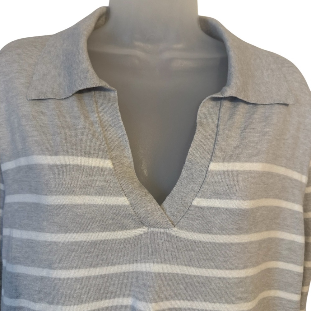 NWT SOFT NEUTRAL V-Neck Sweater PLUS/PETITE   XXLARGE/PET   #P - Picture 2 of 10